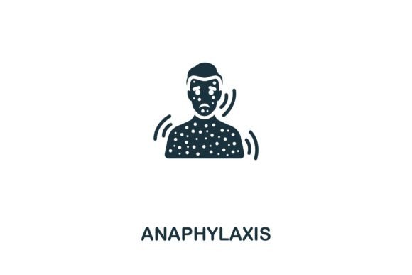 Anaphylaxis Icon Graphics for Modern Web Design