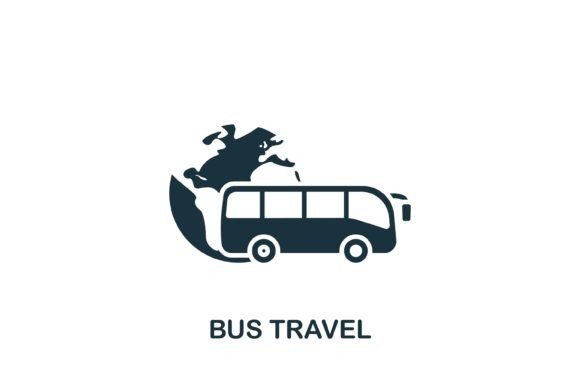 Bus Travel Graphic for Modern Design