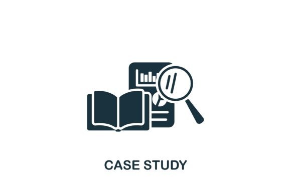 Case Study Icon: A Graphic Asset for Modern Branding