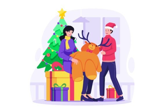 Christmas Gift Graphics for Digital Sellers