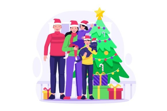 Christmas Graphics for Local Branding
