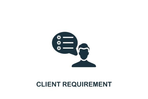 Client Requirement Icon: A Graphic Designer’s Perspective