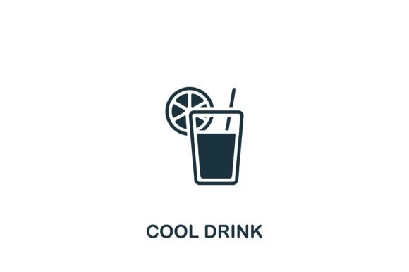 Cool Drink Icon for Modern Branding