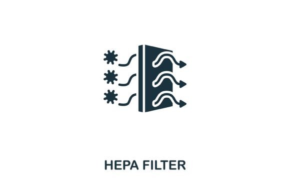 Hepa Filter Icon Graphics for Modern Branding