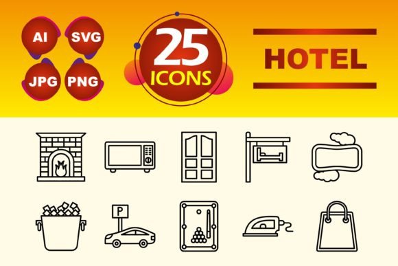 Hotel Graphics for Clean, Modern Web Design