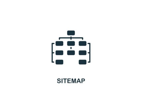Sitemap Icon Graphics for Modern Design