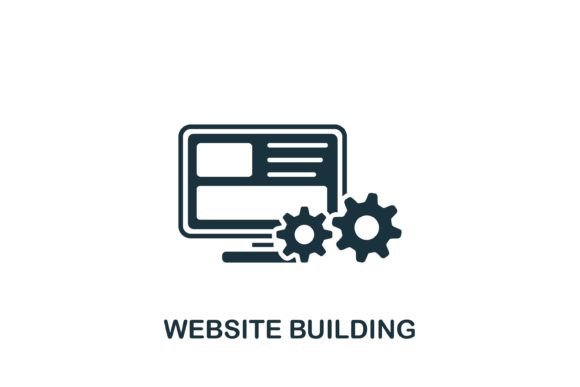Website Building Icon: A Graphic Designer’s Perspective